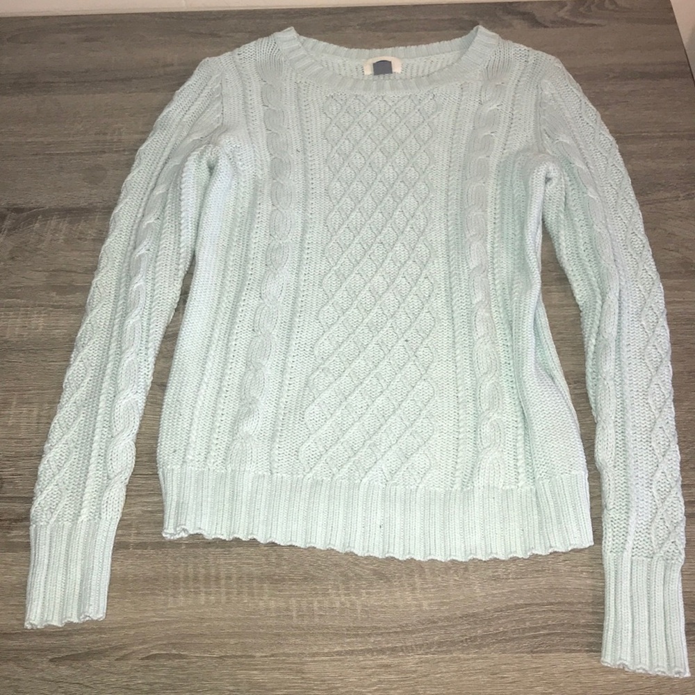 Cable-Knit Sweater